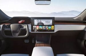 New 2021 Tesla Model S Dashboard